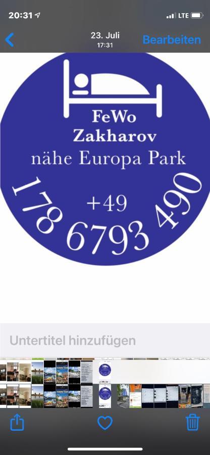 Fewo Zakharov Lahr  Εξωτερικό φωτογραφία